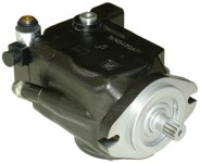 Regelbare axiaal-plunjer motor TMV